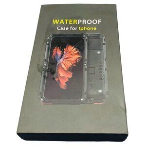 waterproof case for iphone 7/8 red new in open box READ